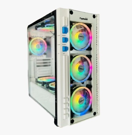 TYPHOON GAMING CASING WITH RGB FANS (USED) 